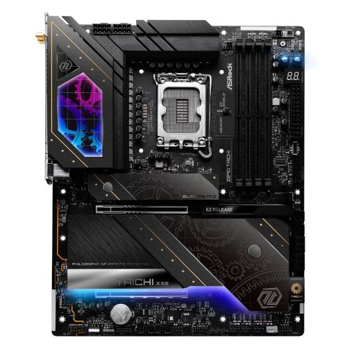 ASRock Z890 Taichi ATX Motherboard - LGA1851, DDR5, Wi-Fi 7, 6x M.2 ASRock Z890 Taichi ATX Motherboard - LGA1851, DDR5, Wi-Fi 7, 6x M.2